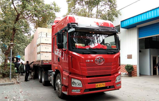 越南发达纸业10万吨造纸项目自动化系统装货 