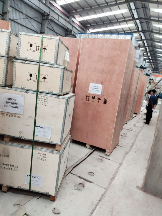 越南发达纸业10万吨造纸项目自动化设备装箱完毕