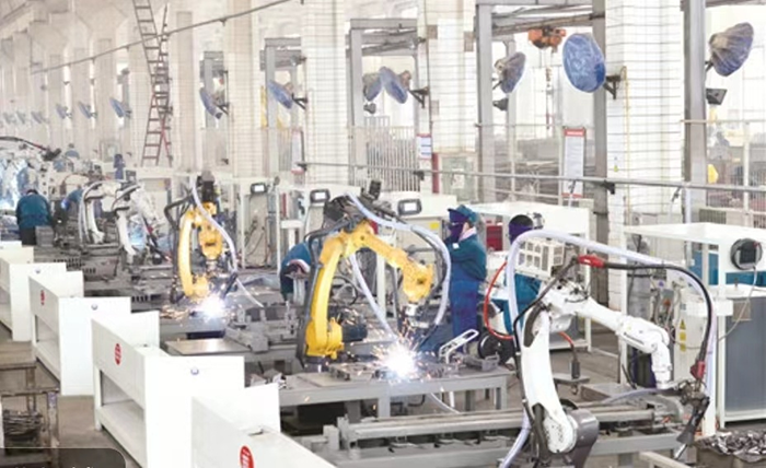 高达科技公司IO模块应用在工业智能化焊接生产线领域