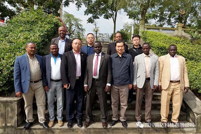 Governor of Ethiopia and his entourage visited Sichuan paper enterprises