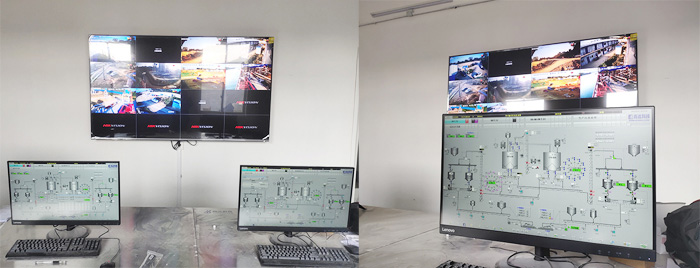 高达科技工程师正在该项目主控室对DCS控制系统进行调试1.jpg